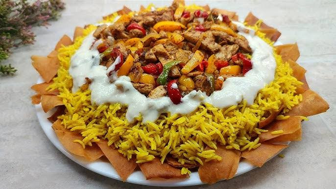 فتة شاورما فراخ
